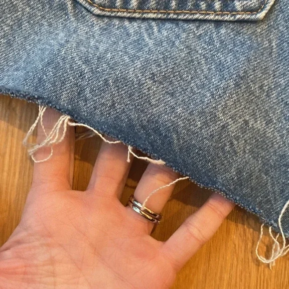 Old Navy Women’s Shorts Denim O.G. high Rise 14 NWT - Picture 6 of 8